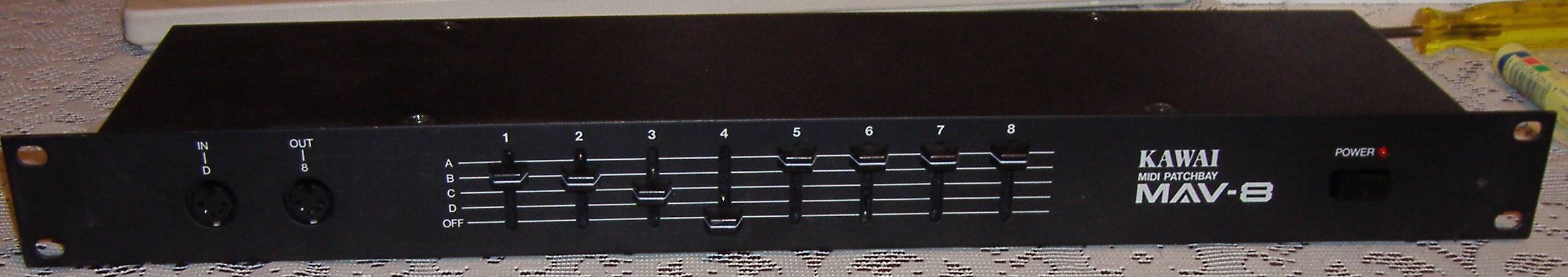 peavey midi master midi patchbay