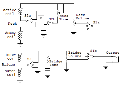 Throbak Humbucker Coil Split Diagram Throbak