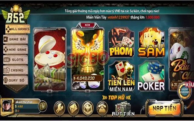 Đánh giá ưu điểm của B52 đánh bài