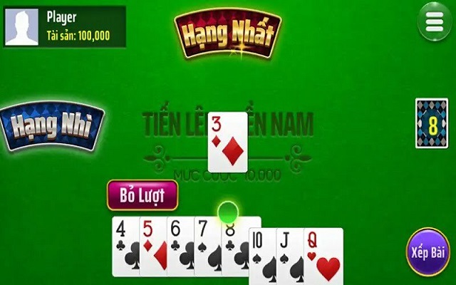 Cách đánh bài Tiến lên miền Nam