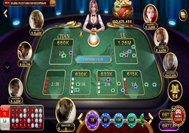 Game xóc đĩa trực tuyến hấp dẫn, kịch tính