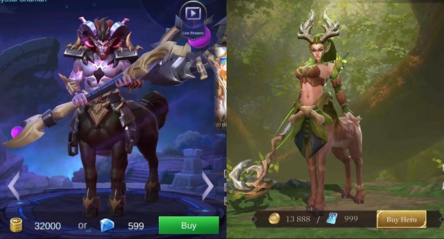 Cả 2 tựa game khi tham gia đều sử dụng sao để xếp hạng