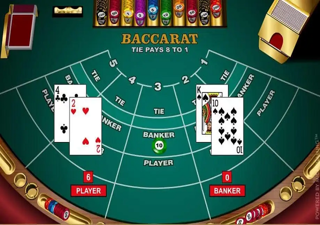 Các bước chơi Baccarat online