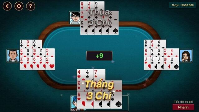 Việc quan sát đối thủ trong trò chơi binh xập xám được xem là một nghệ thuật