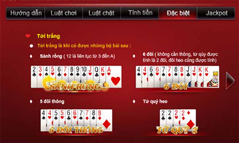 Bài tiến lên tới trắng là gì? Giải thích chi tiết luật, trường hợp và mẹo thắng nhanh 
