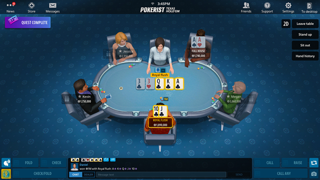 Cảm giác thực tế của người chơi khi đánh poker online