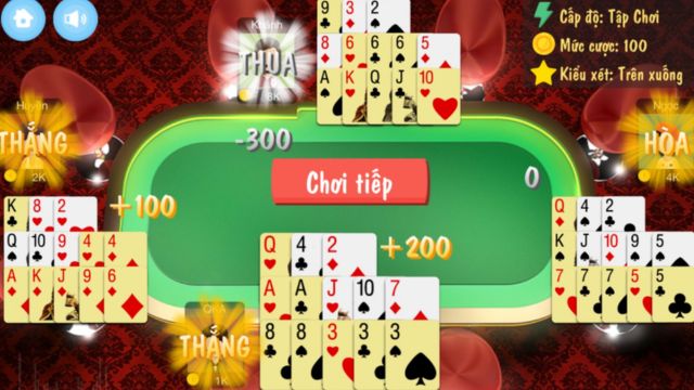 Cần nắm một số chiến thuật chơi Mậu Binh 13 cây đạt hiệu quả