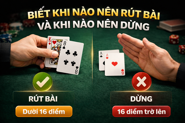 Cân nhắc số điểm hiện tại để ra quyết định là có nên rút hay không Cân nhắc số điểm hiện tại để ra quyết định là có nên rút hay không