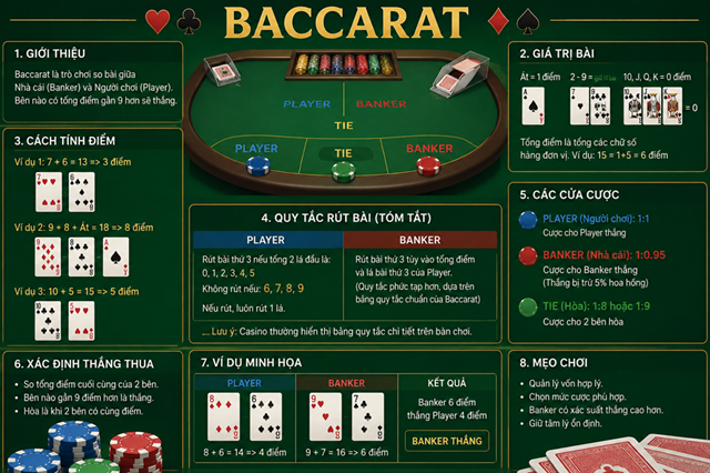 Chiến thuật baccarat nào cũng sẽ có điểm yếu của nó