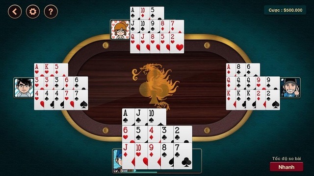 Quy tắc thắng trắng trong game bài Binh xập xám