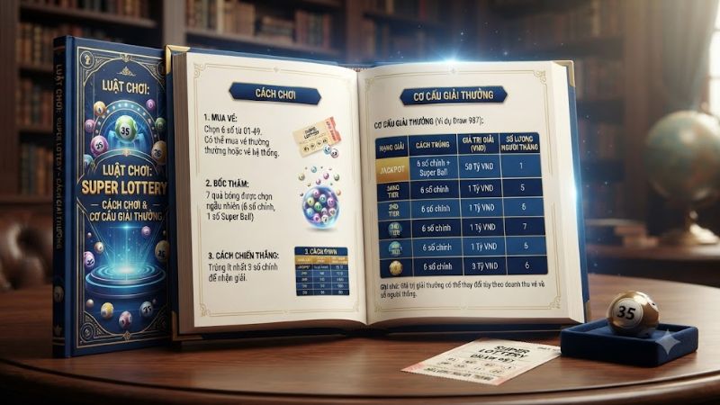 Bỏ túi luật chơi Super Lottery