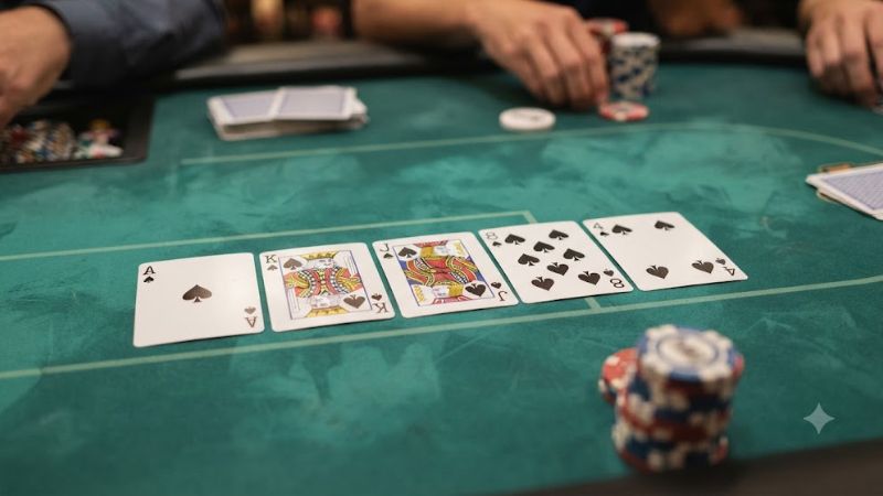 Tìm hiểu tay bài Thùng trong Poker
